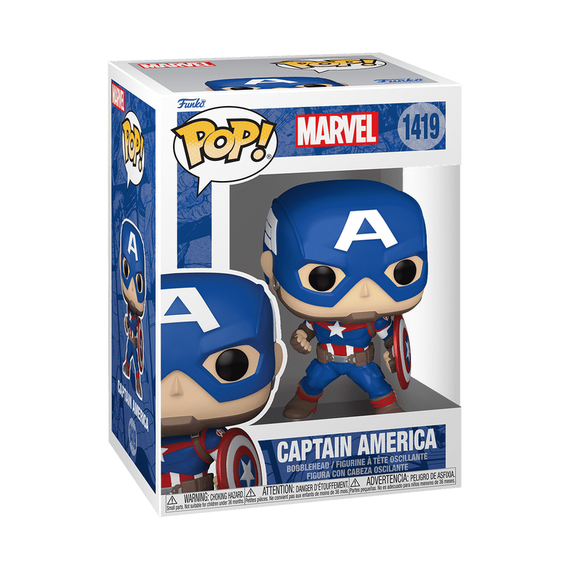 Pop! Captain America (Marvel New Classics) #1419