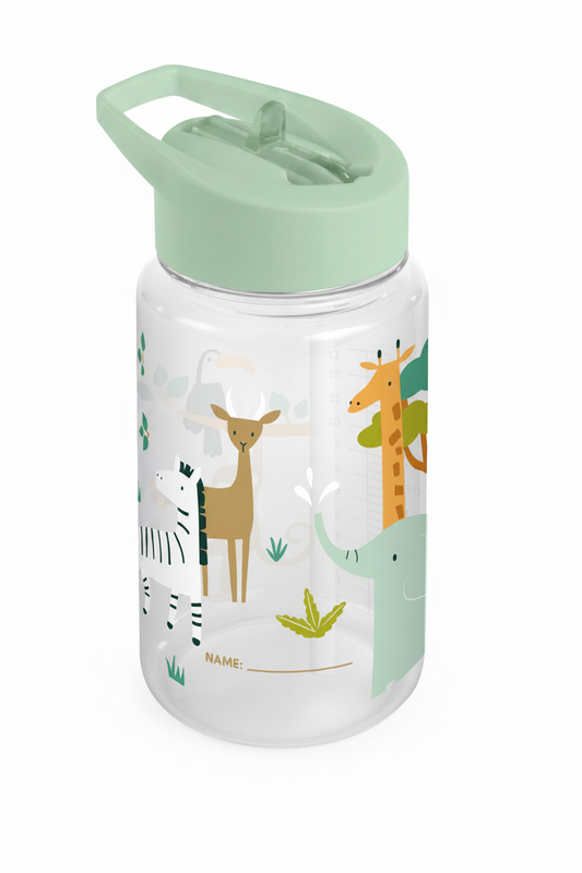 Jungle Animals Water Bottle