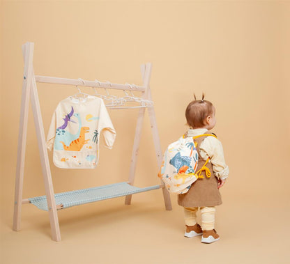 Dinosaur Long Sleeve Bib