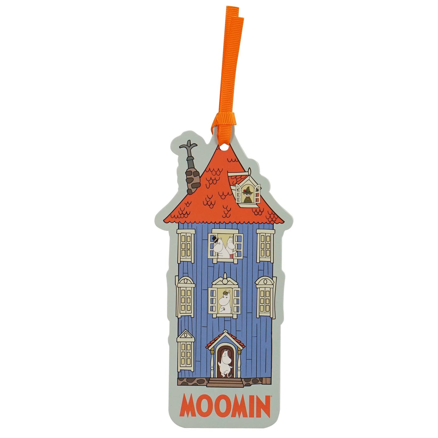 Paper-shaped bookmark - Moomin (House)