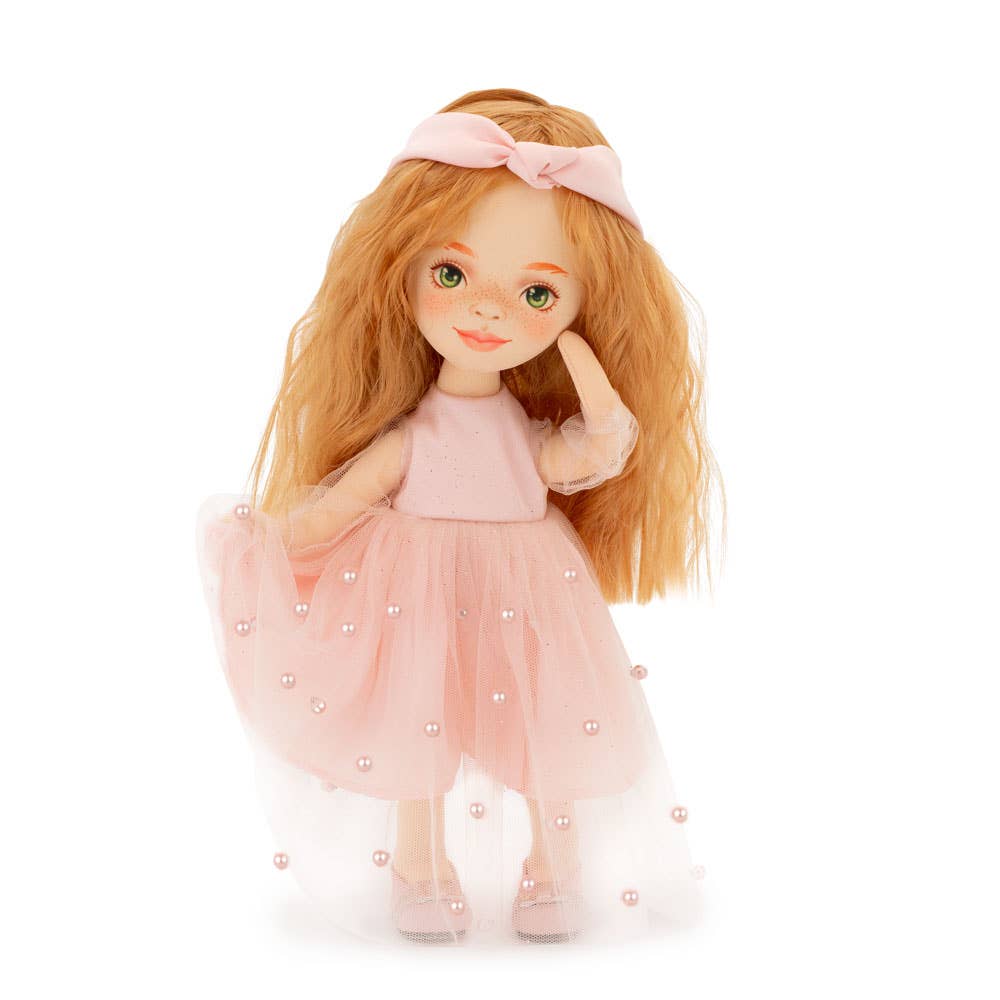 Sunny doll in pink dress - 32 cm