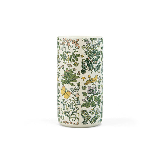 Vase en céramique Voysey Jardin botanique Faune et flore