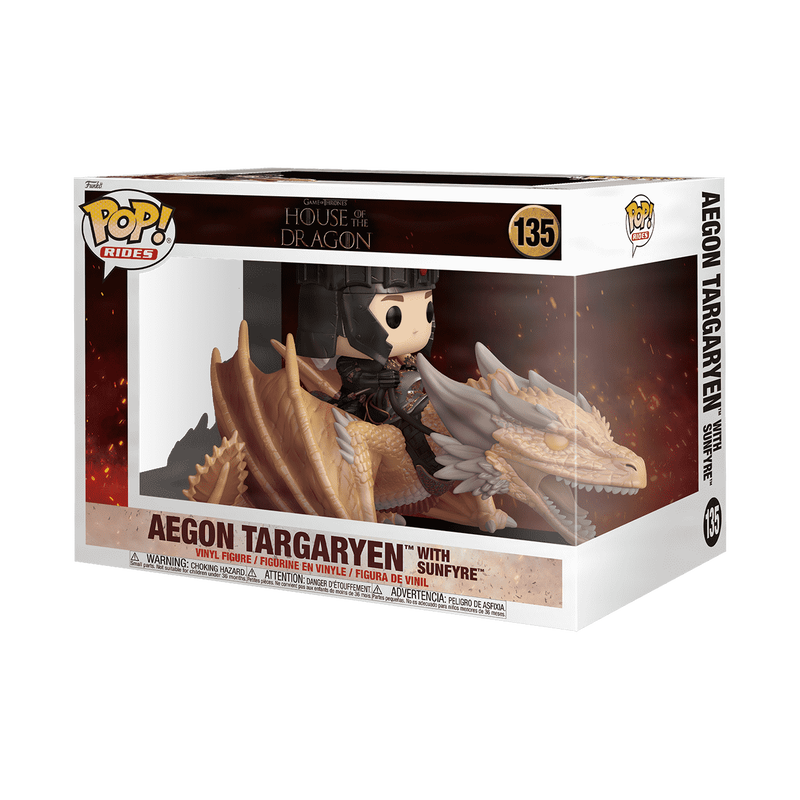 Pop! Rides Deluxe Aegon Targaryen with Sunfyre