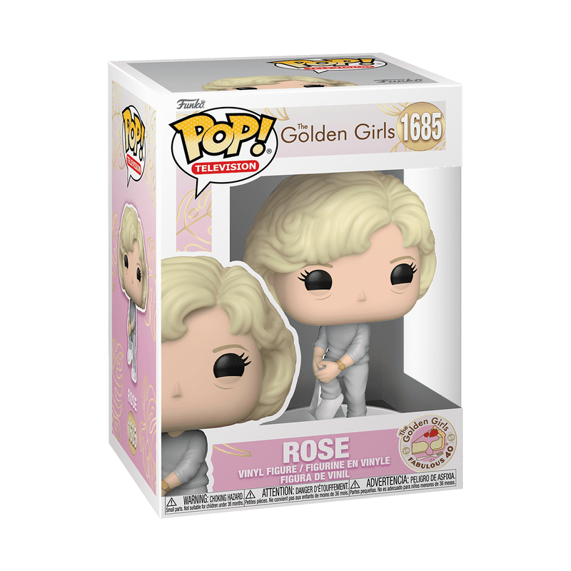 Pop! Rose in een trainingspak (40 jaar oud)