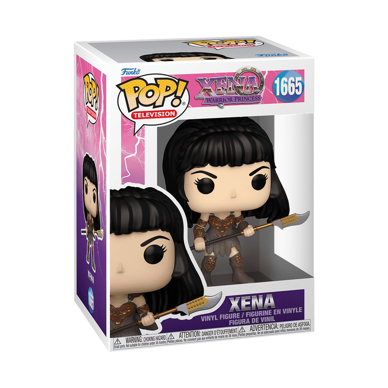 Pop! Xena with a spear