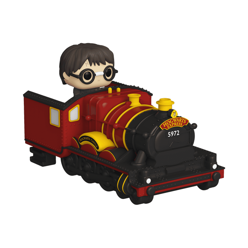 Bitty Pop! rijdt mee met Harry Potter en de Zweinstein Express. 