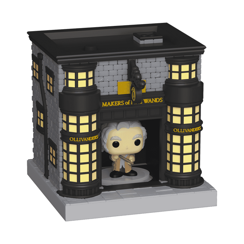 Bitty Pop! Towns, Garrick Ollivander en Ollivander's Wand Shop 