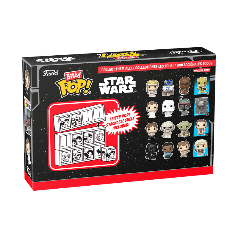 Bitty Pop! Star Wars The Empire Strikes Back 4-Pack Series 4