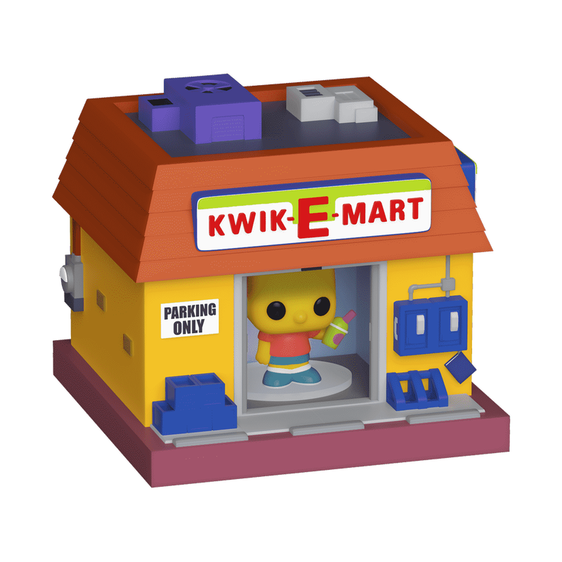 Bitty Pop! Towns Bart Simpson en Kwik-E-Mart 