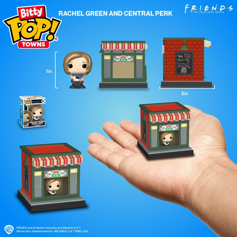 Bitty Pop! Towns Rachel Green en Central Perk