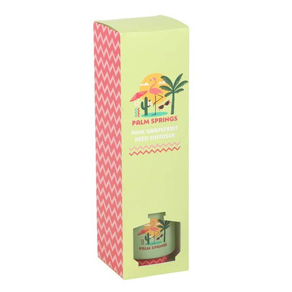 Diffuseur à roseaux Palm Springs Pamplemousse rose