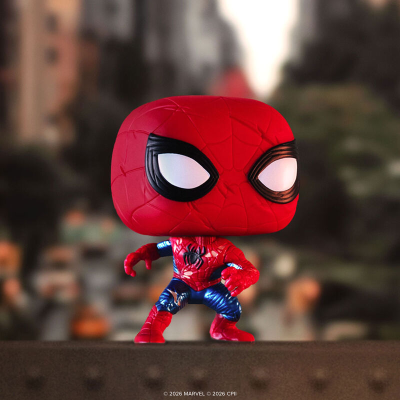 Funko Pop! Spider-Man (No Way Home Suit) (Brand New Day) #1587 - visuel lifestyle officiel