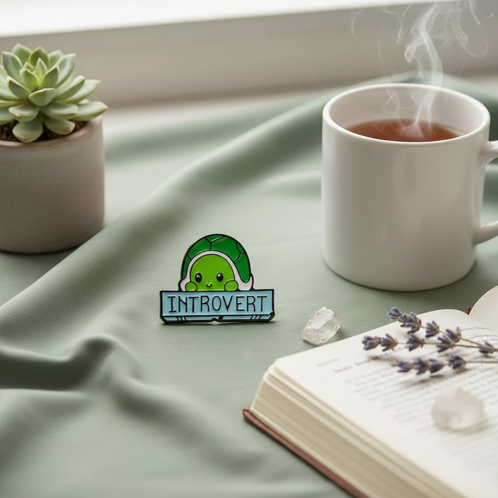 Pin's Tortue Introvertie