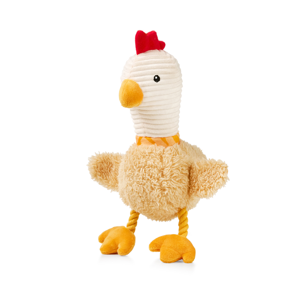 Huggles Dog Toy - Chicken Eggsy