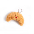 Croissant Plush Keychain