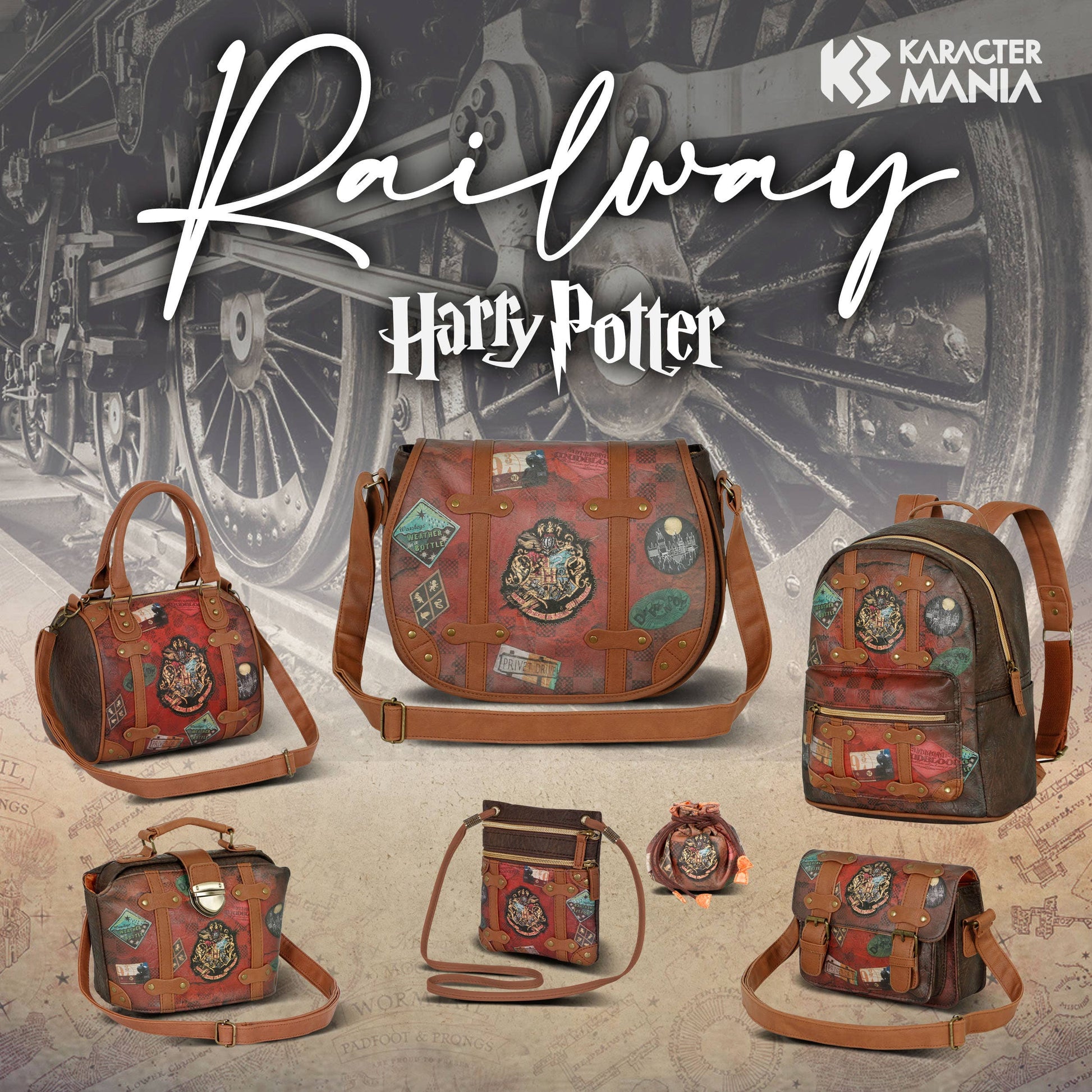 sac a bandouliere docteur harry potter karactermania
