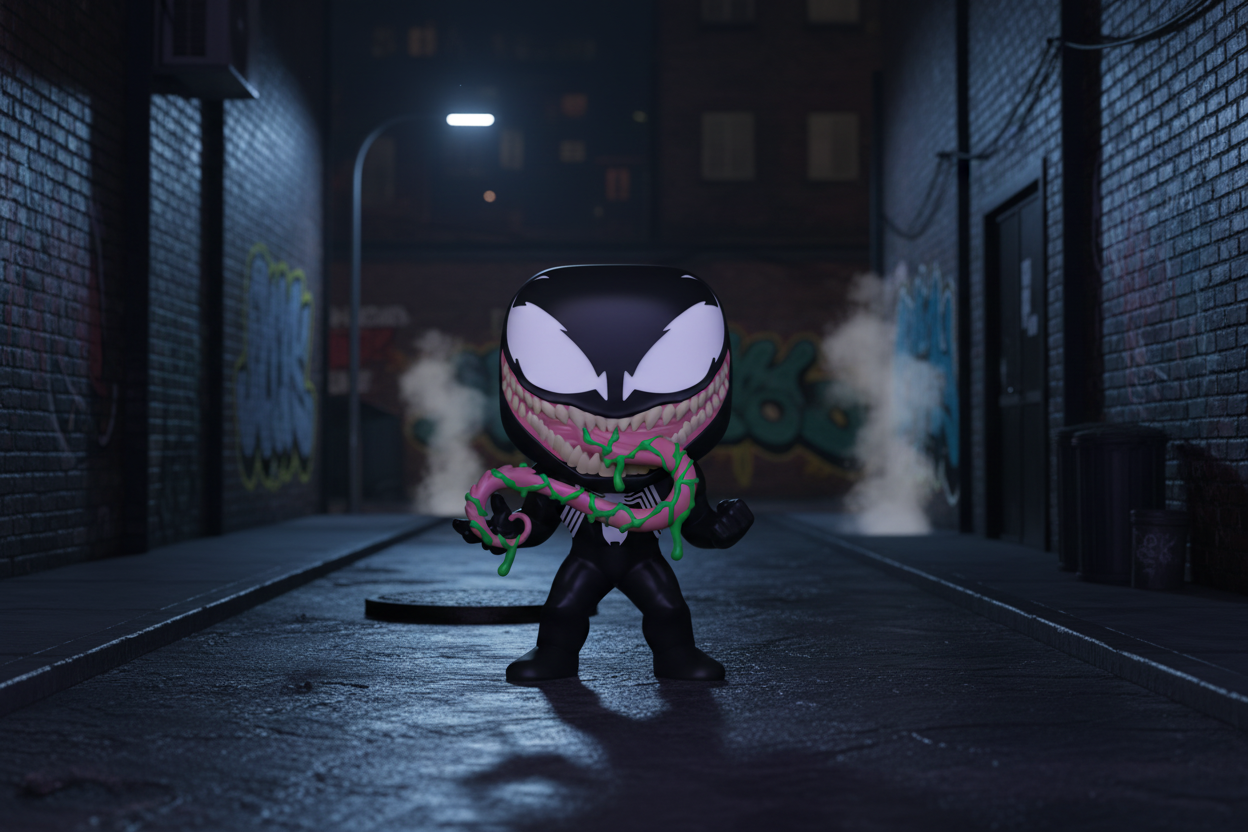 Pop! Venom met lichtgevende eigenschappen