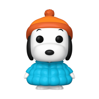 pop snoopy in puffer jacket 1681