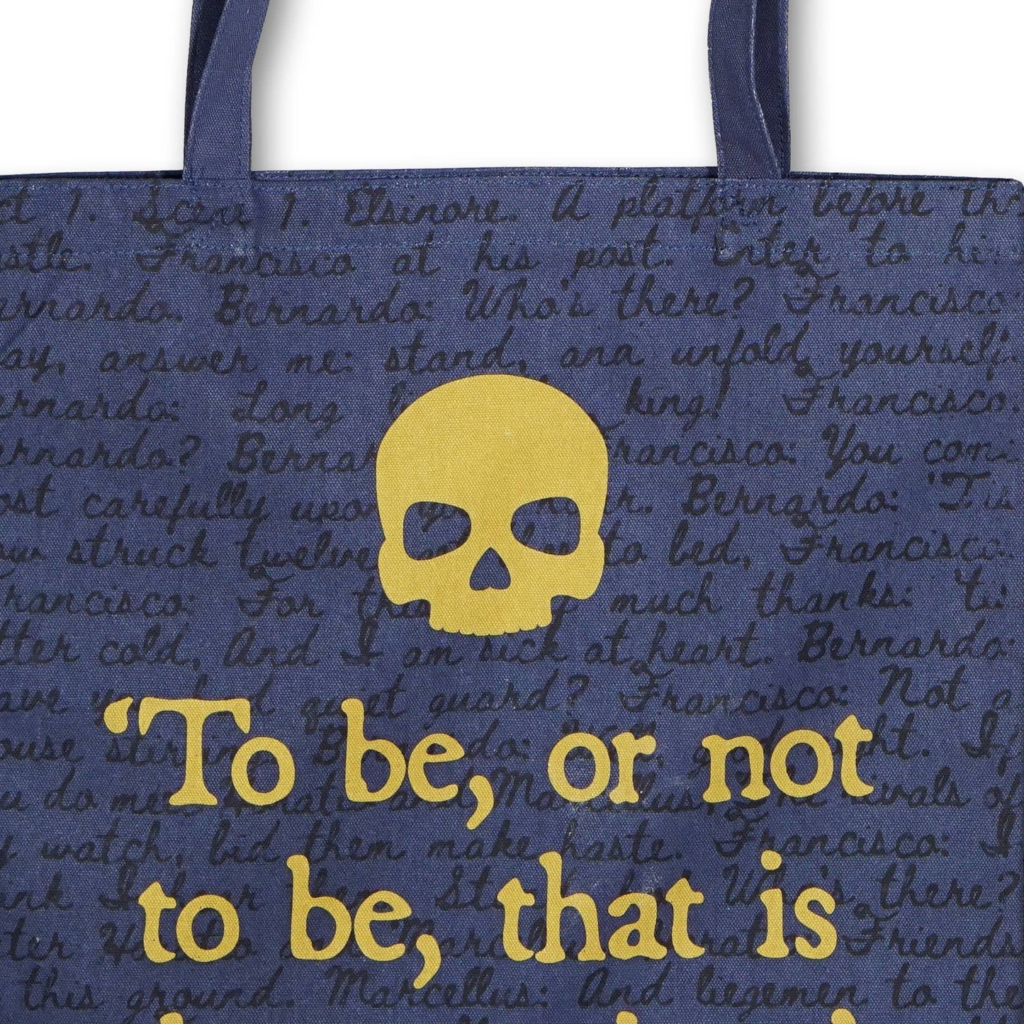 Shopper made from recycled cotton - Shakespeare (Hamlet)