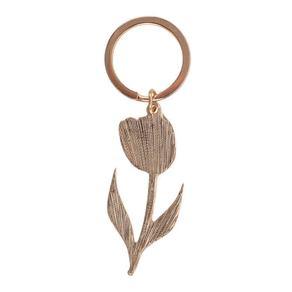 Yellow Tulip Keychain