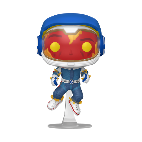 Funko Pop! Human Torch Space Suit Fantastic Four First Steps #1521 - vue officielle 2