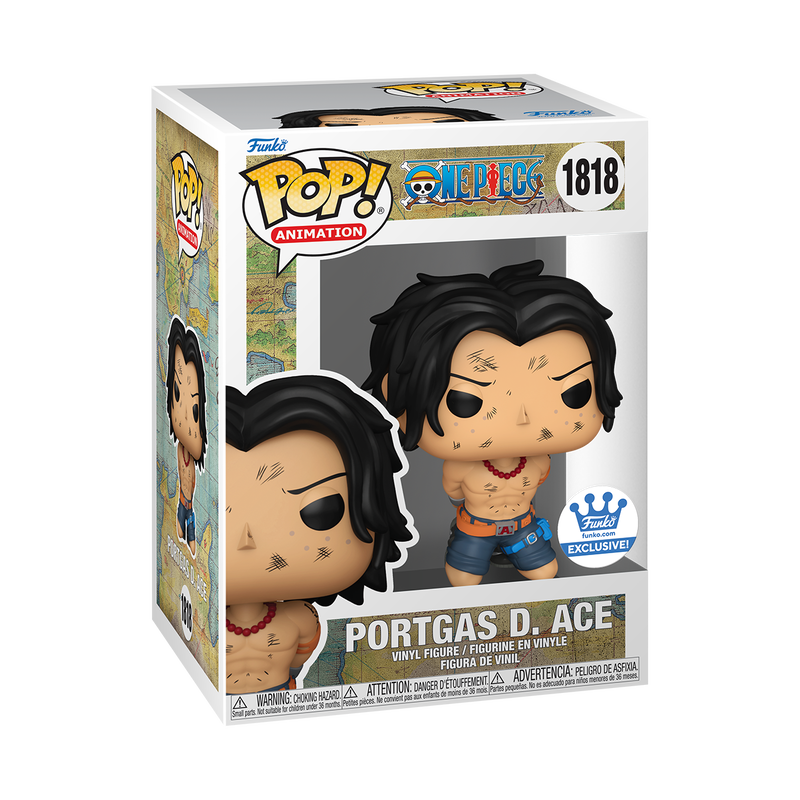 Pop! Portgas D. Ace (Execution) with Pop! Protector