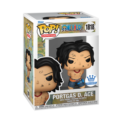 Pop! Portgas D. Ace (Execution) with Pop! Protector