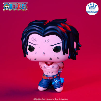 Pop! Portgas D. Ace (Execution) with Pop! Protector