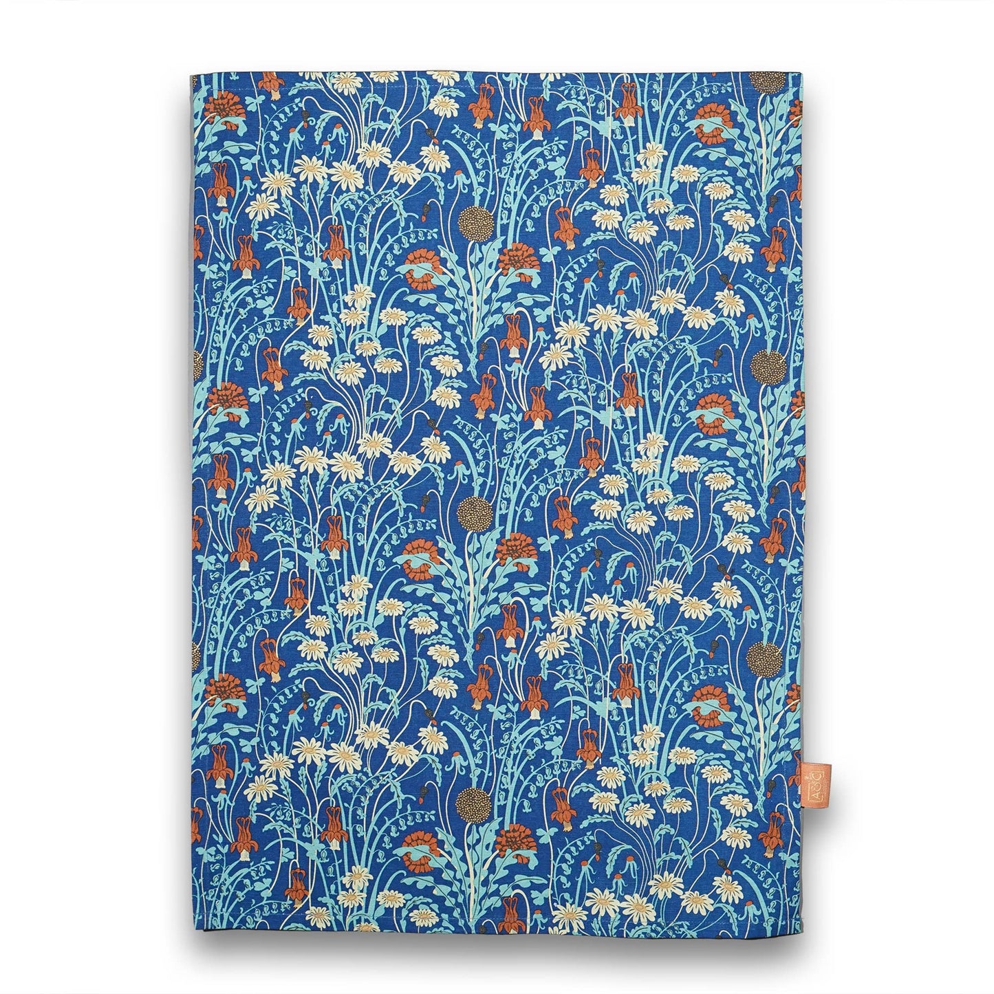 Recycled cotton tea towel - Meadow Flowers