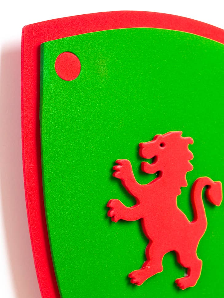 Softik Green Shield with Lion