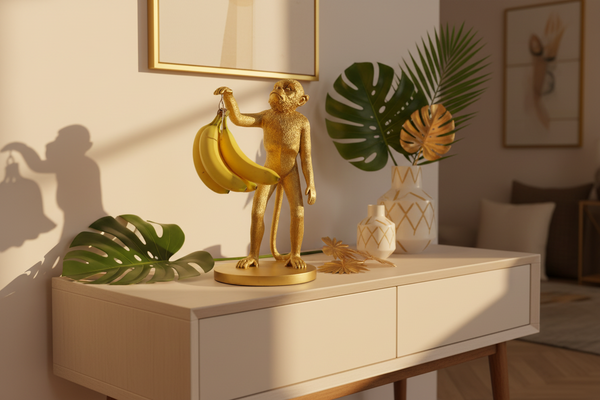 Golden Monkey Banana Holder