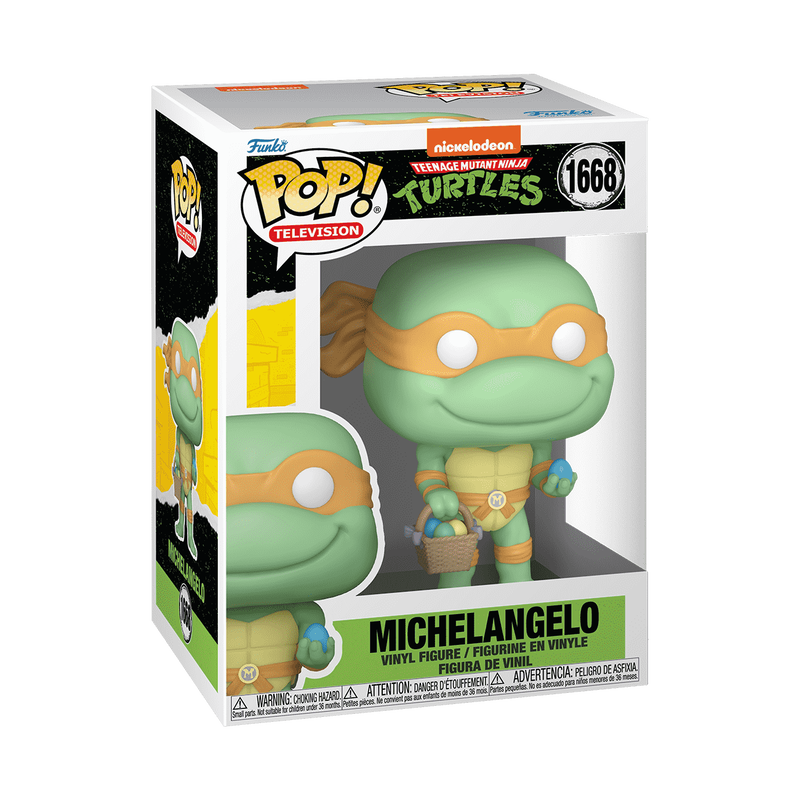 Pop! Michelangelo with Easter Basket