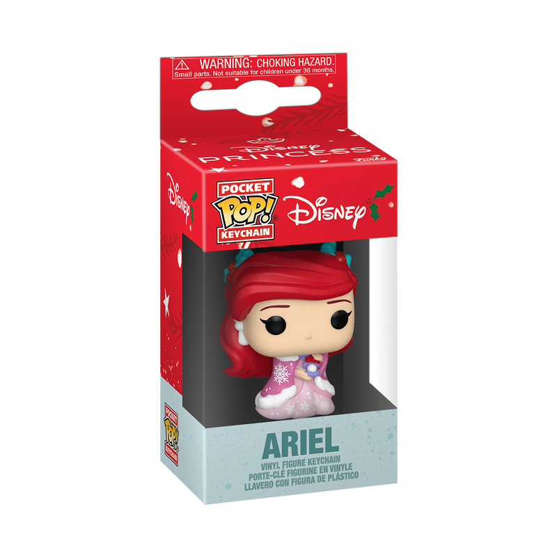Pop! Sleutelhanger Ariel (winteroutfit)