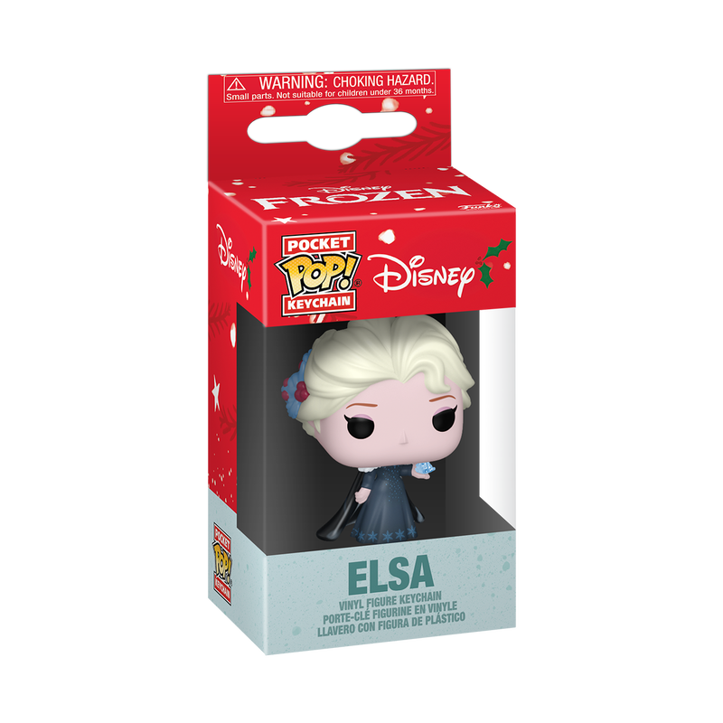 Pop! sleutelhanger Elsa (winteroutfit)