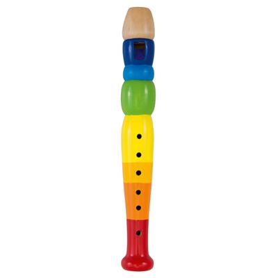 Rainbow Wooden Flute 