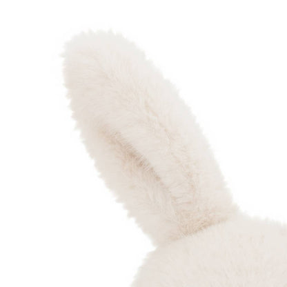 Lapin en peluche blanc - 33 cm