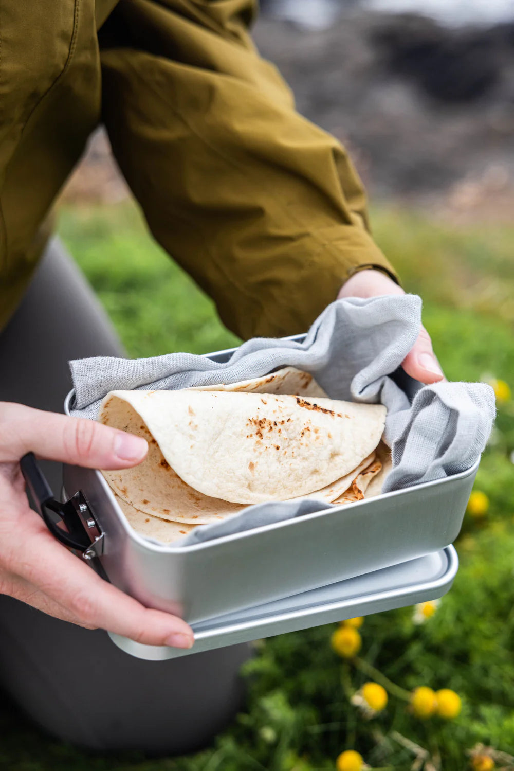 Lunch box Metal food box Alu