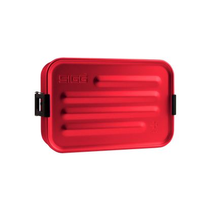 Lunch box Metal food box Red