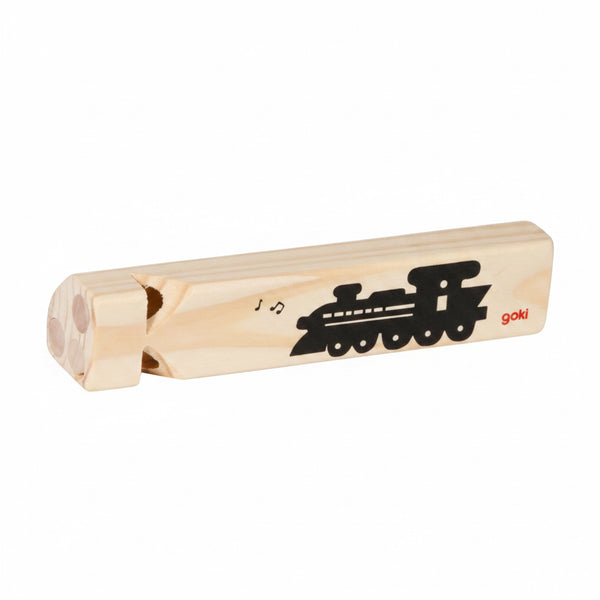 Flûte: FLUTE DE TRAIN L18cm, 3 tons, en bois, 3+