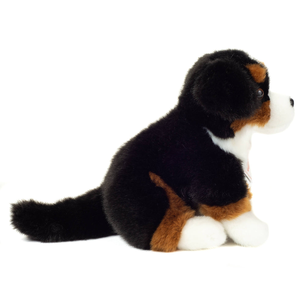 Sitzender Berner Sennenhund aus Plüsch – 21 cm