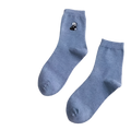Geborduurde pandasokken
