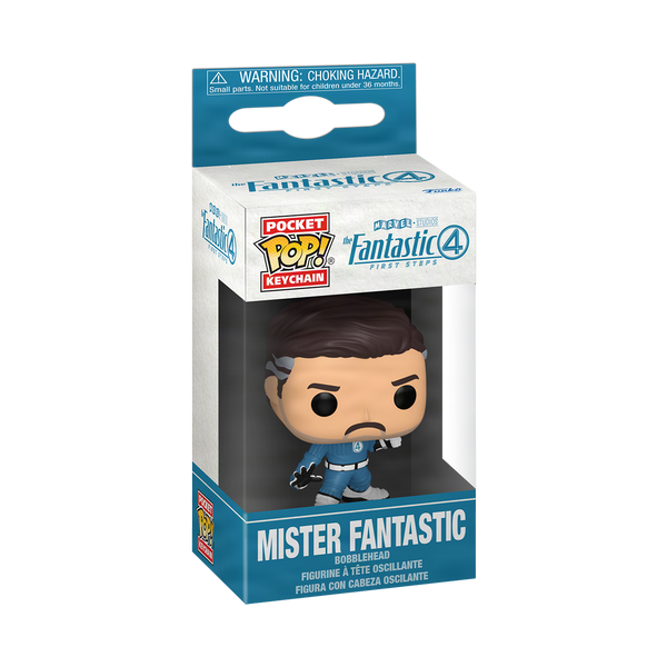 Funko Pop! Keychain Mister Fantastic Fantastic Four First Steps - vue officielle 1