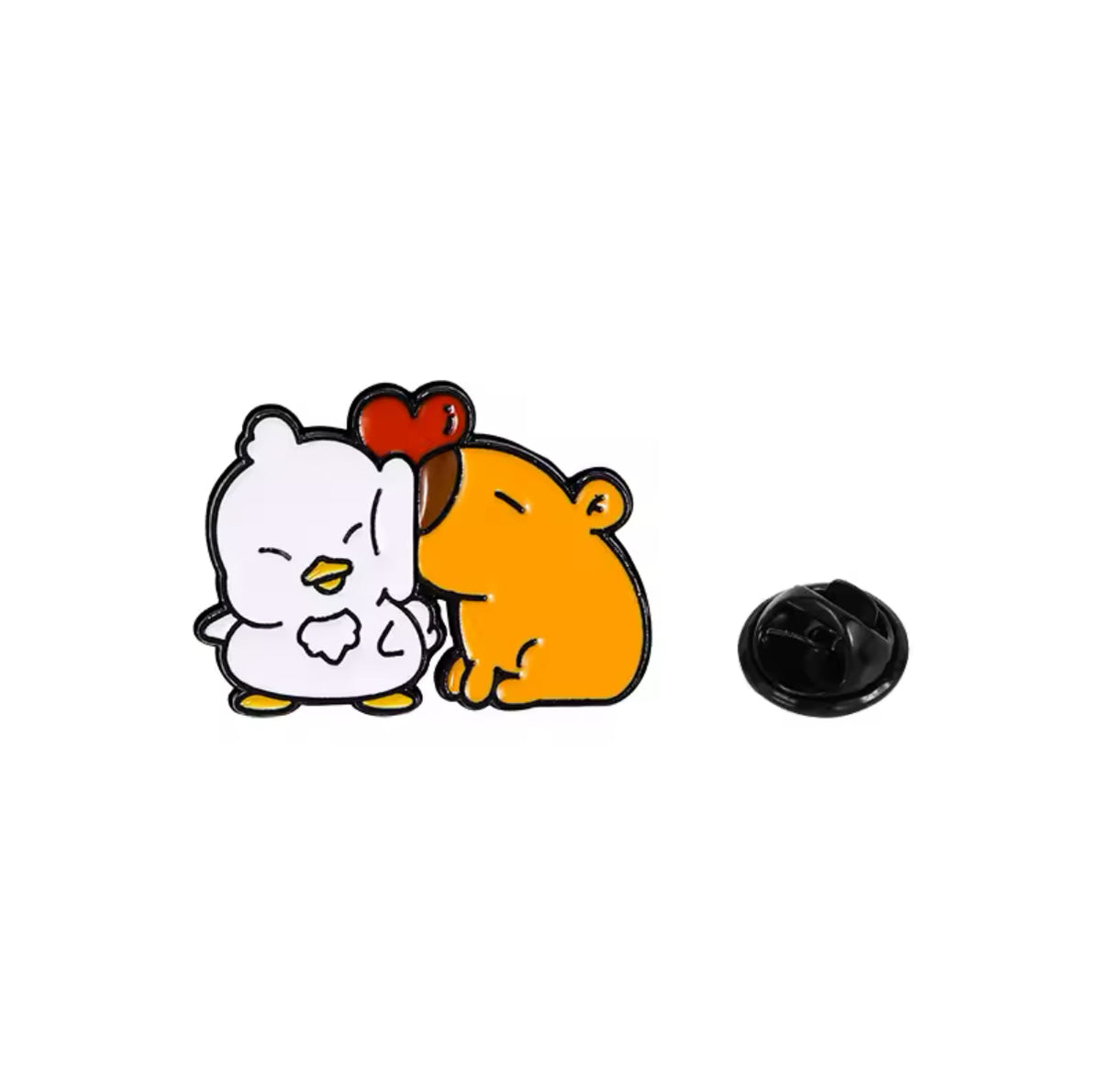 Duck &amp; Capybara Pins
