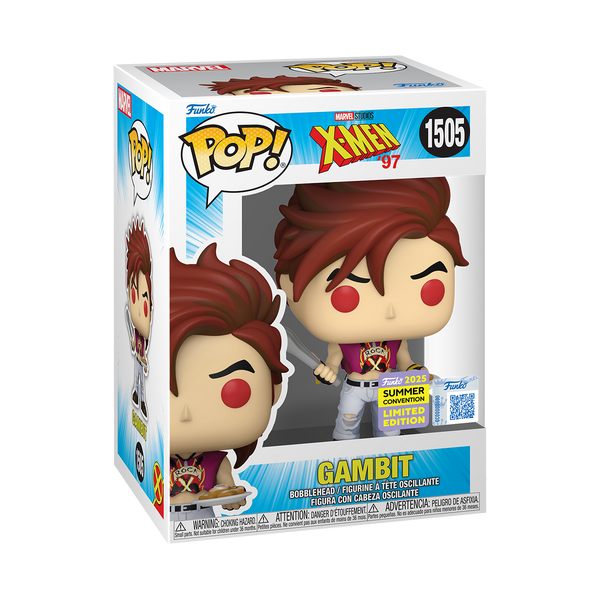 Funko Pop! Gambit with Beignets X-Men '97 #1505 - boîte