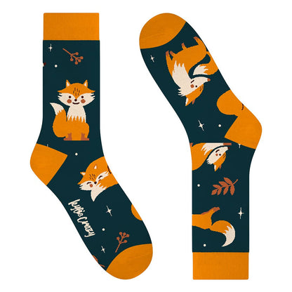 ZORRO Seamless Unisex Mid-Calf Cotton Socks