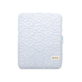 Lichtblauwe gewatteerde hoes voor 11-inch tablet van Helio Ferretti
