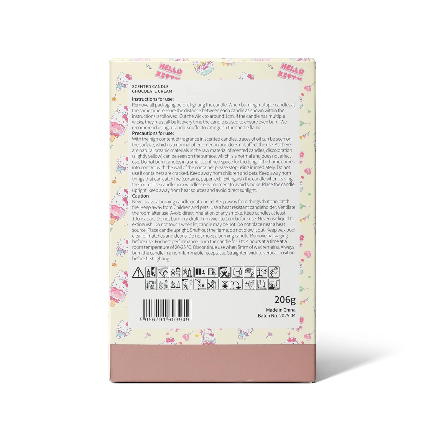 Chocoladeroomgeurkaars, Hello Kitty Bakkerij