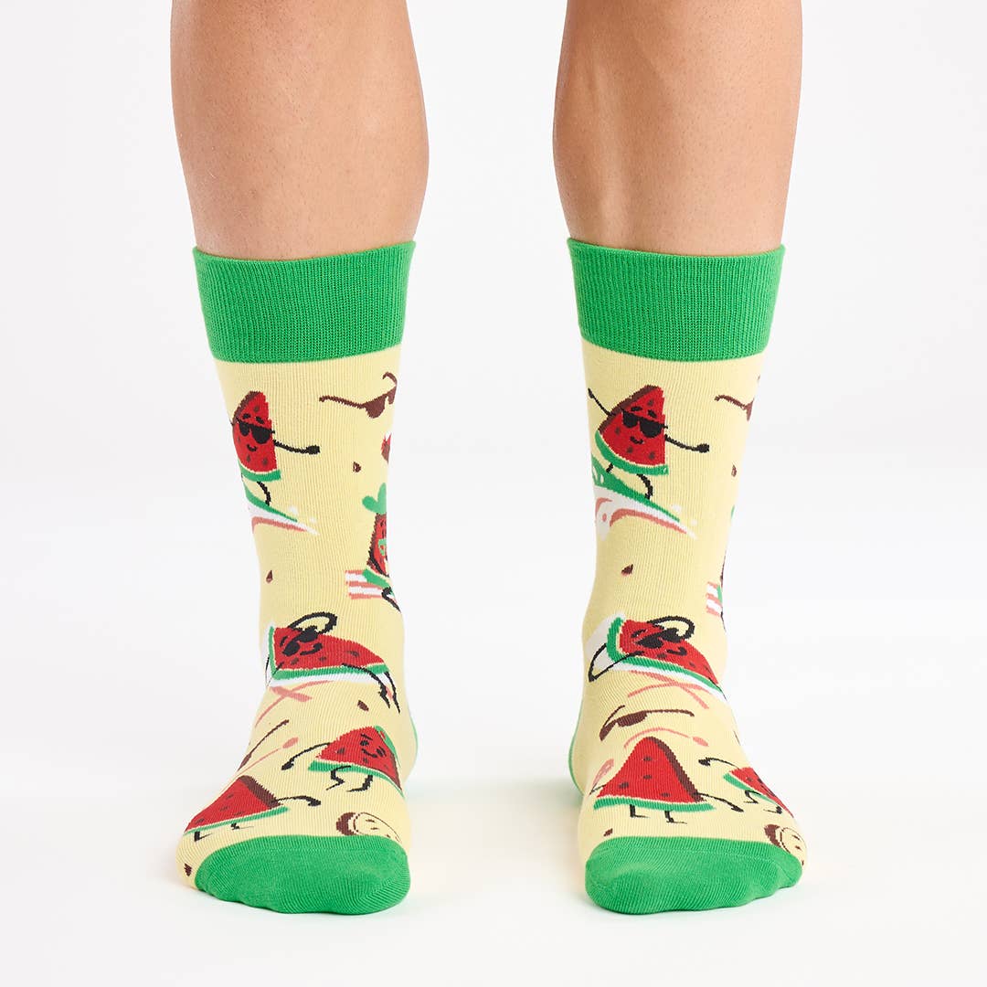 Beach Watermelon Socks