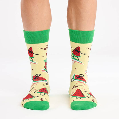 Beach Watermelon Socks