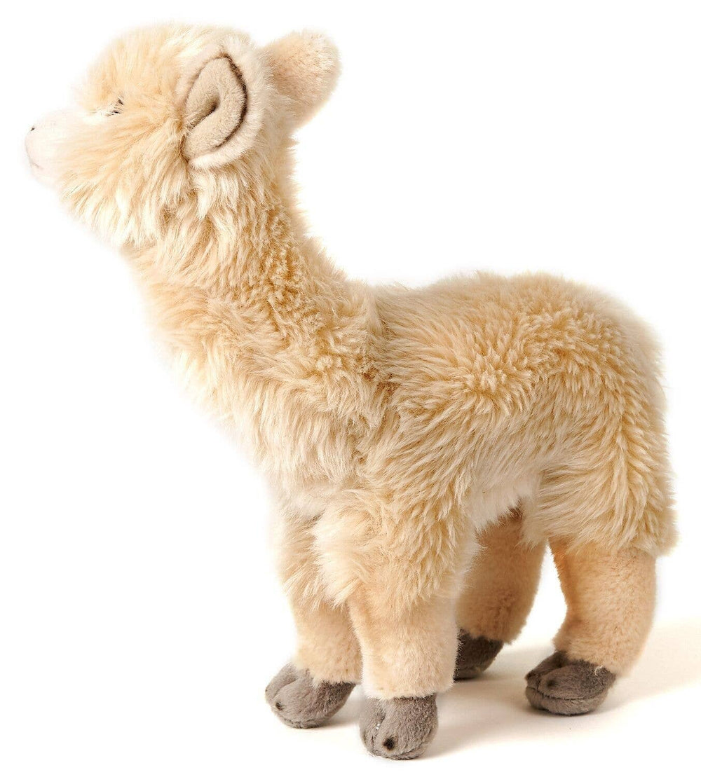 Peluche en Alpaga Beige Debout